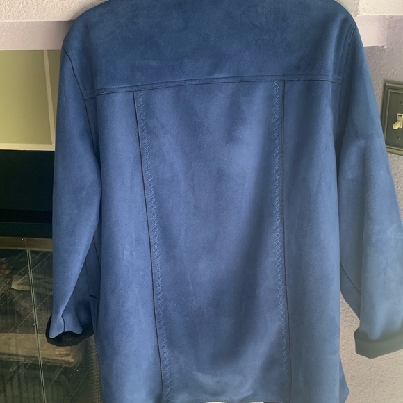 💙💙ALFRED DUNNER ZIPPERED JACKET (14) 💙💙 - Picture 5 of 7